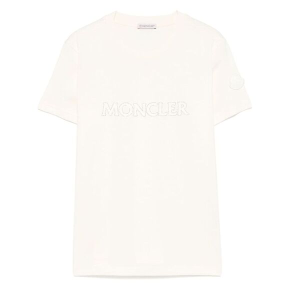 Moncler Women Logo Cotton T-Shirt
